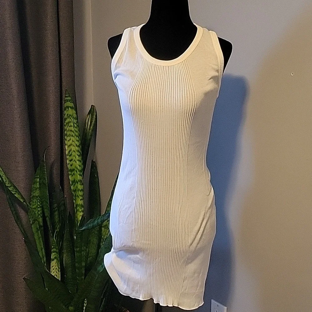 Fendi Bodycon Ribbed Tank Dress - Picture 1 of 8